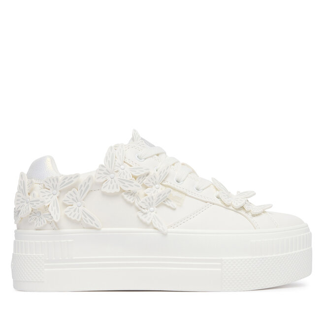 Sneakersy Buffalo Paired Butterfly 1636733 Biały - kobiece