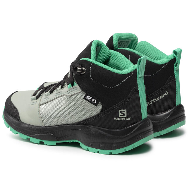 Salomon Chaussures de trekking Salomon Outward Cswp J 412848 09 W0 Phantom/Aqua Gray/Mint Leaf