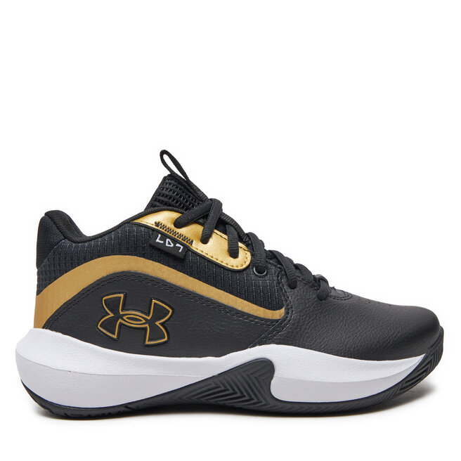 Buty do koszykówki Under Armour Grade School UA Lockdown 7 - Czarny