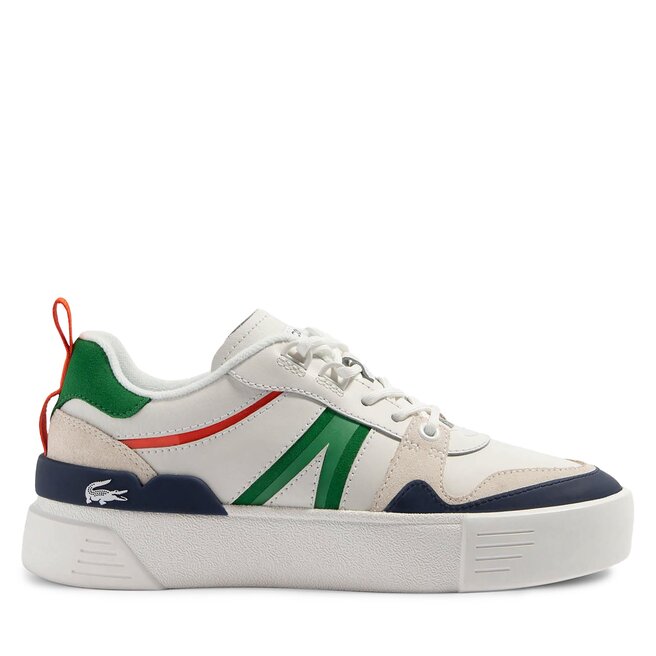 Lacoste Sneakersy Lacoste L002 746CFA0023 Wht/Grn 082