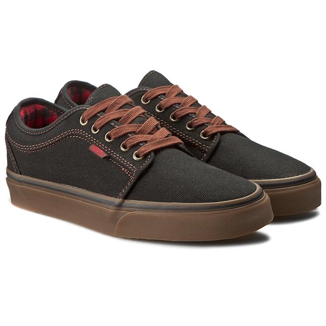 Tenis wki Vans Chukka Low VN000ZUMJZT Buffalo Plaid Black Gum