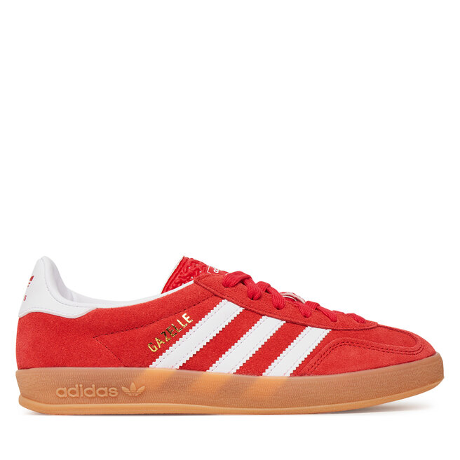 Sneakersy adidas Gazelle Indoor - Czerwony