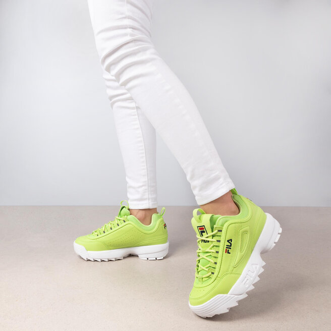 Fila disruptor sharp green deals