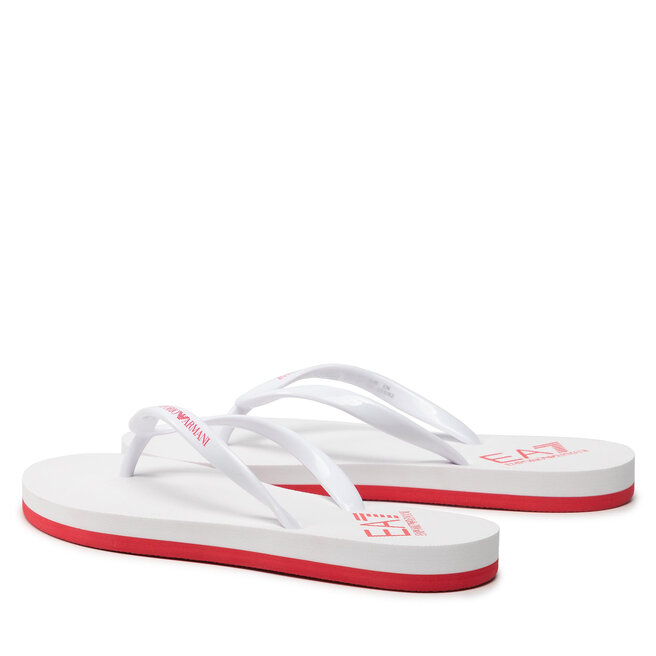 EA7 Emporio Armani Джапанки EA7 Emporio Armani XFQ012 XK085 Q718 White/High Risk