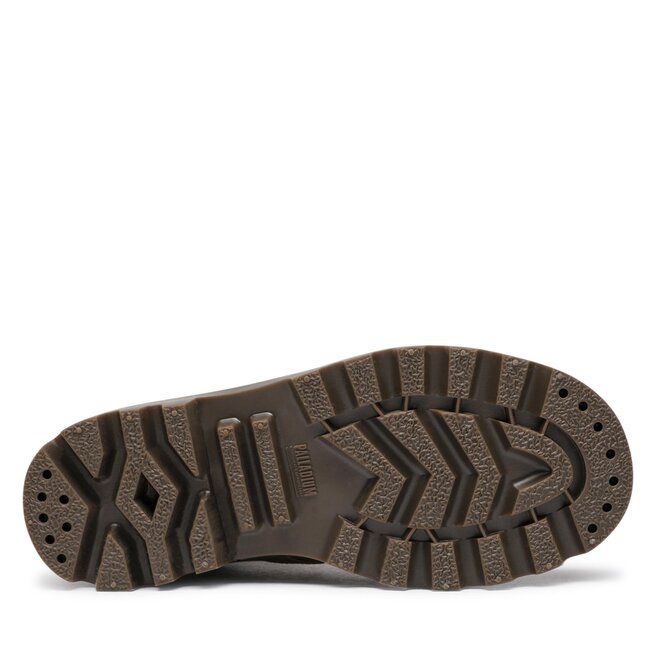 Palladium Schnürstiefeletten Palladium Pallabrousse 75 Lth 77952-230-M Bone Brown