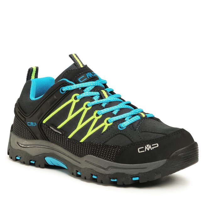 CMP Туристически CMP Rigel Low Trekking Shoes Wp 3Q13244J Antracite/Yellow Fluo 34UF