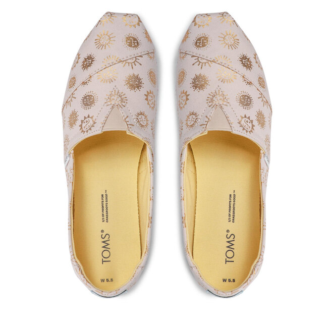 Toms Обувки Toms Alpargata 10017811 Natural Foil