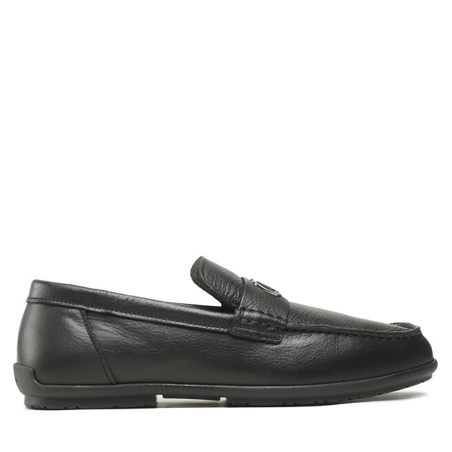 Calvin Klein Мокасини Calvin Klein Driving Shoe Bold Logo HM0HM00891 Pvh Black BEH
