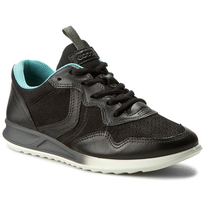 Sneakersy ECCO Genna 28354351052 Black Black eobuwie .pl