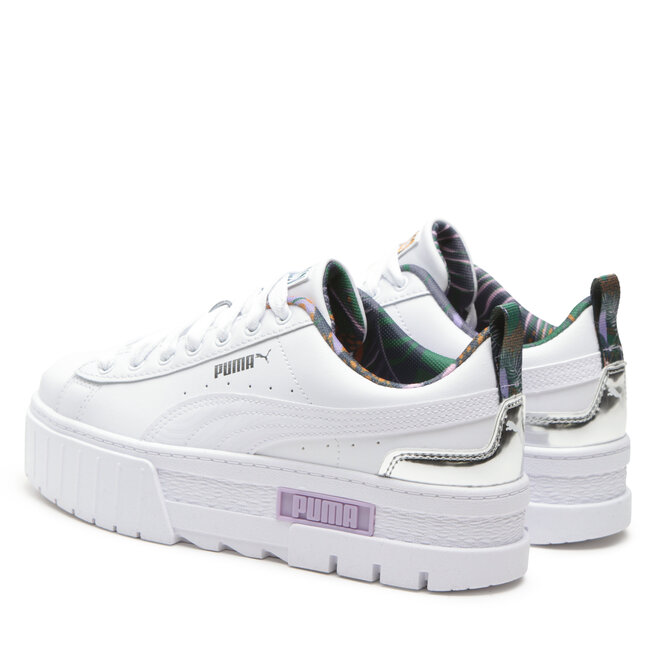 Puma Сникърси Puma Mayze Vacay Queen Jr 389666 02 Puma White/Vivid Violet