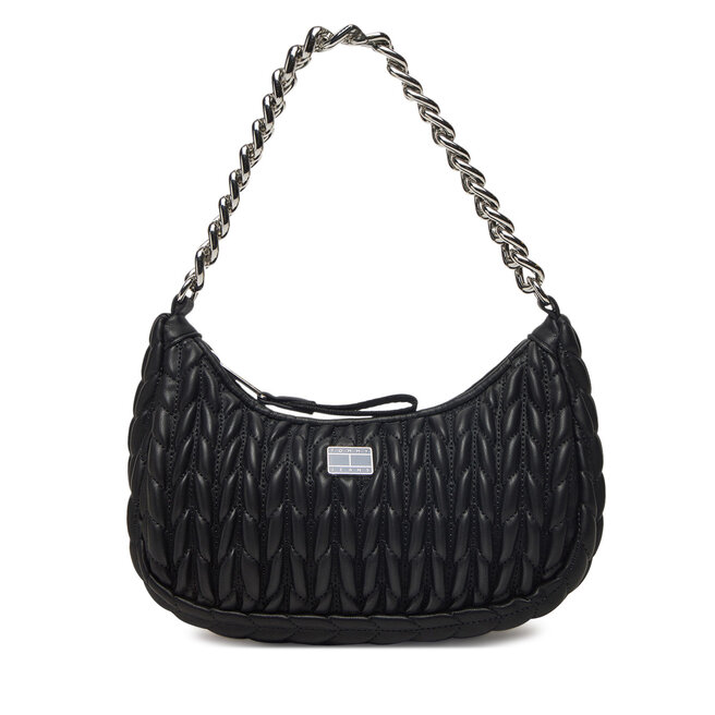 Torebka Tommy Jeans Tjw Iconic Shoulder Quilted - Czarny