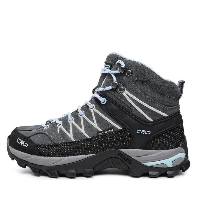 CMP Trekkings CMP Rigel Mid Wmn Trekking Shoes Wp 3Q12946 Graffite/Azzurro 77BD