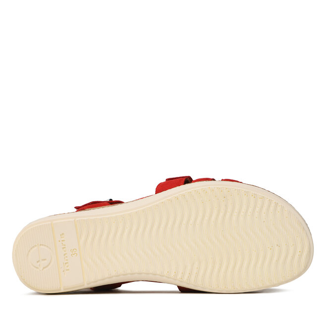 Tamaris red best sale sandals