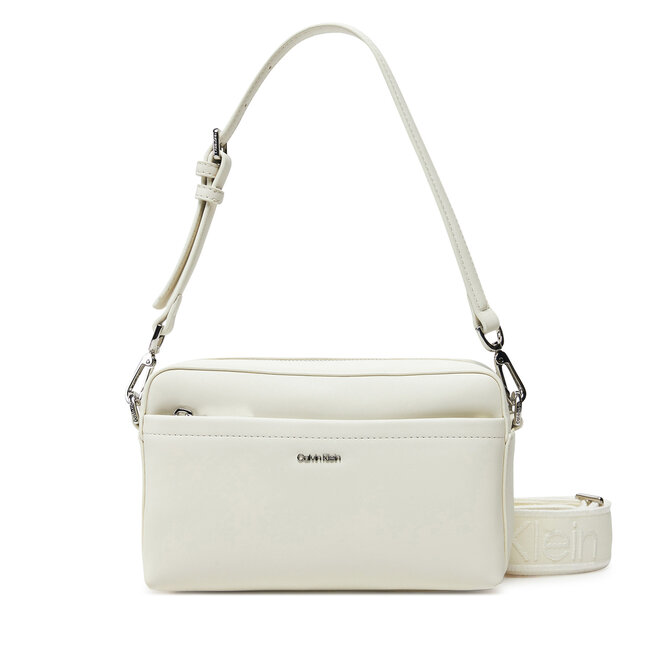 Torebka Calvin Klein Ck Must Convertible Camera Bag - Écru