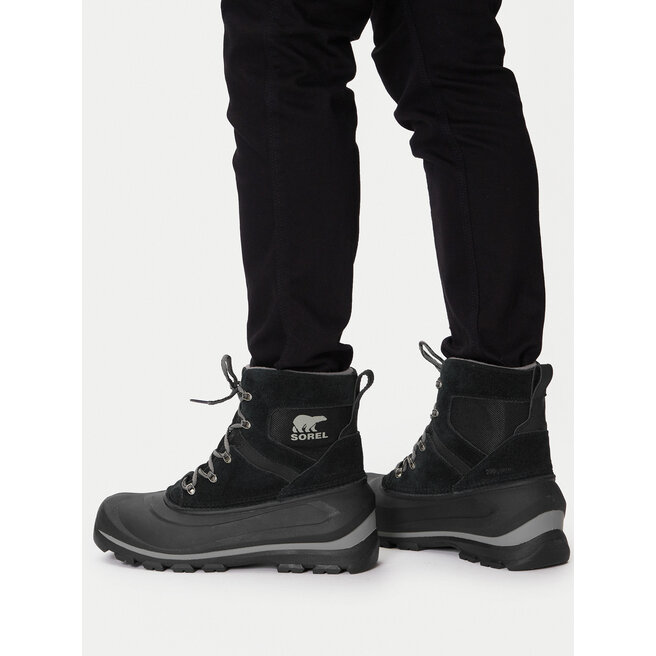 Śniegowce Sorel Buxton™ Lace Wp 2084901010 Czarny - męskie