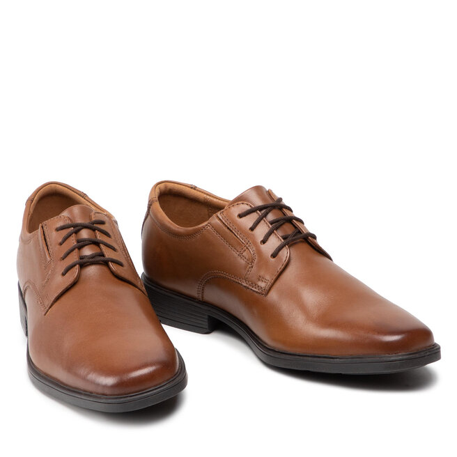 Clarks tilden plain store dark tan