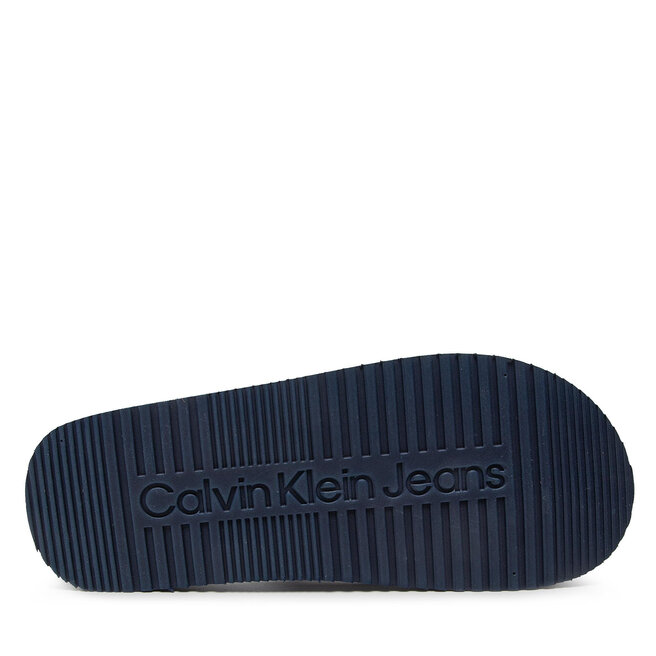 Calvin Klein Jeans Flip-flops Calvin Klein Jeans Logo Print Flip Flop V3B8-80155-0058 S Blue 800