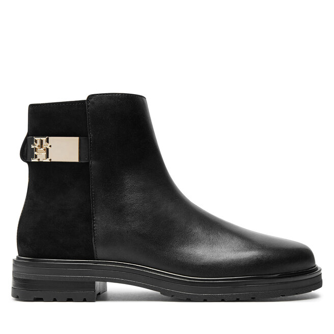 Botki Tommy Hilfiger - Czarny