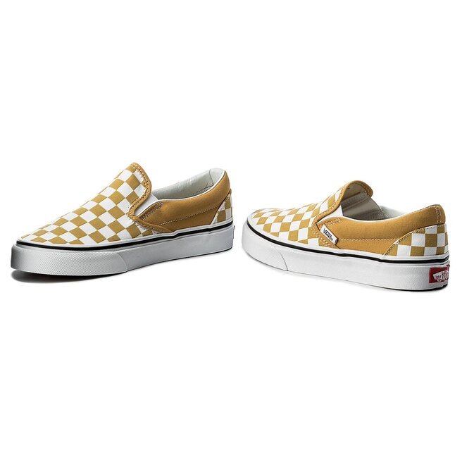 vans checkerboard ochre