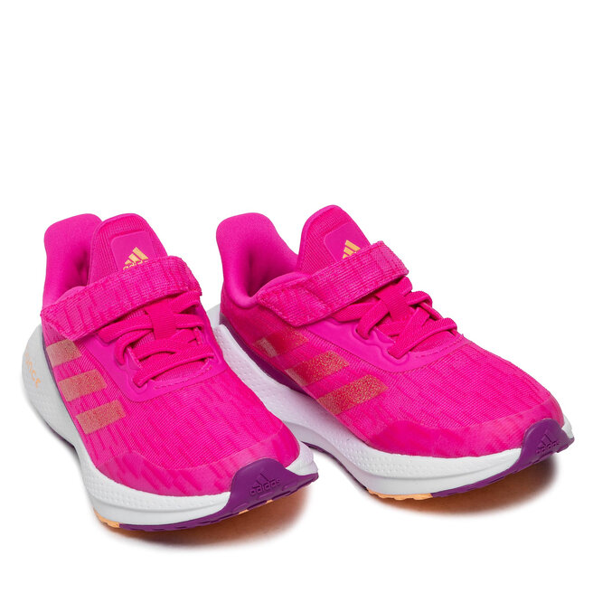 adidas Обувки adidas Eq21 Run El K GY2744 Shock Pink/Acid Orange/Sonic Fuchsia 1