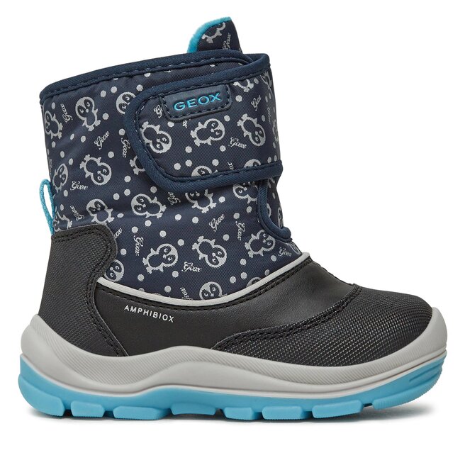 Śniegowce Geox B Flanfil Girl B Abx B263WG 0BCMN - S Granatowy