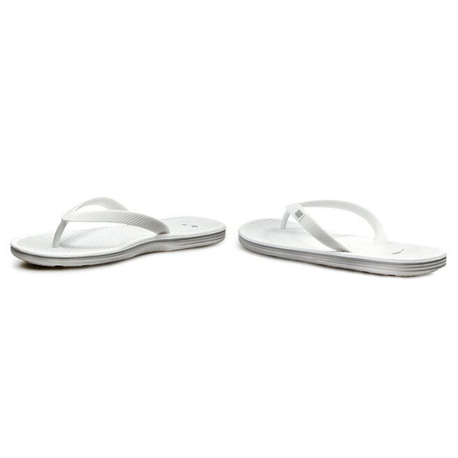 nike solarsoft flip flops white