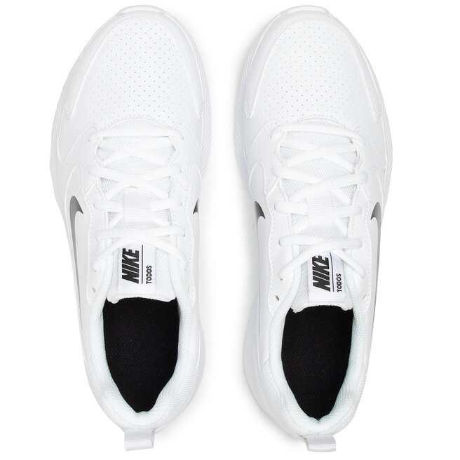 white nike todos