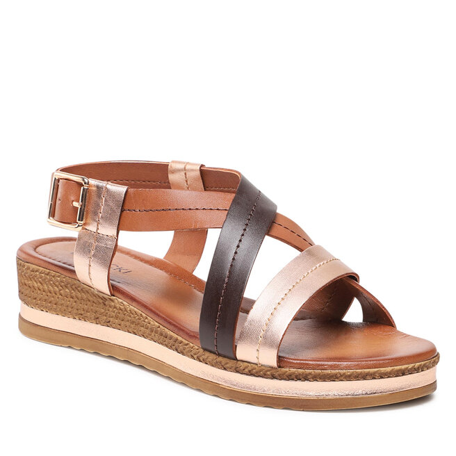 Sandały Lasocki WI23-2276-07 Brązowy - kobiece