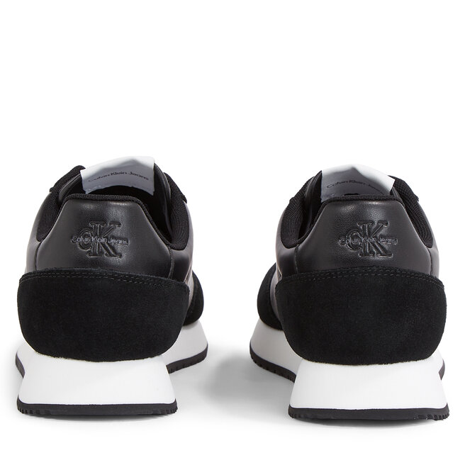 Calvin Klein Jeans Sportcipő Calvin Klein Jeans Retro Runner Low Laceup Ny Pearl YW0YW01056 Black/White BEH