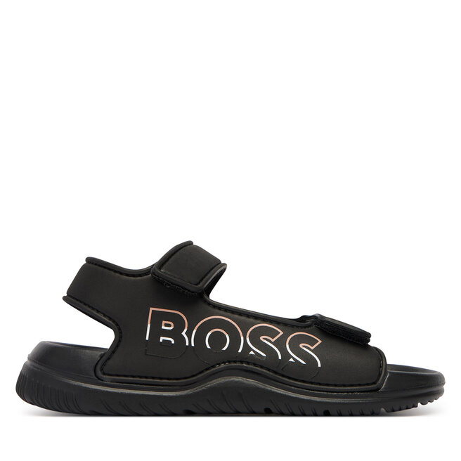 Sandały BOSS J52821 D Czarny - chłopięce