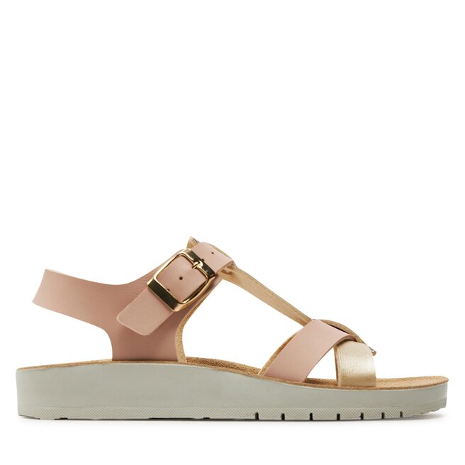 Sandały Geox J Sandal Costarei Gi J45EAG 05404 - D Różowy