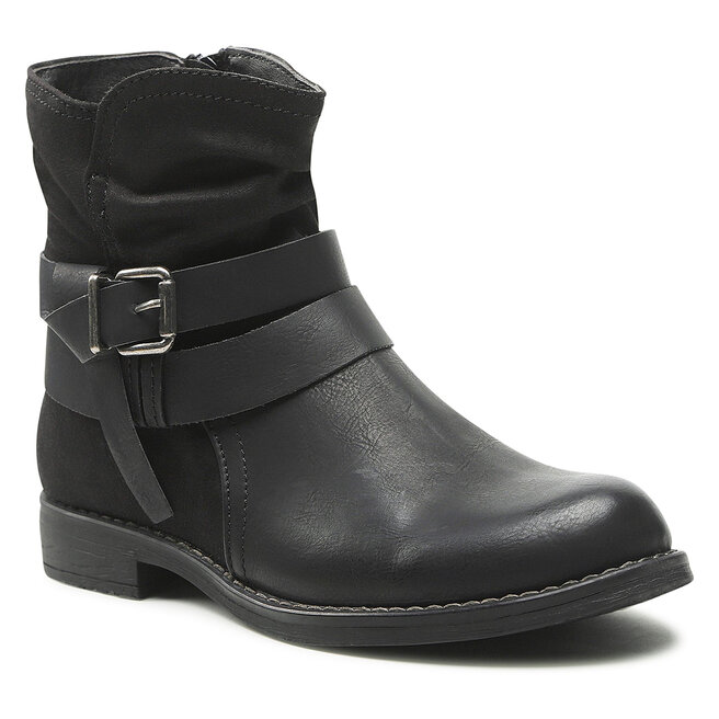 Clara Barson Polokozačky Clara Barson WS1522-11 Black