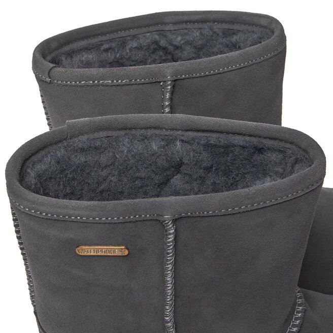 EMU Australia Boty EMU Australia Brumby Lo Teens T10773 Charcoal