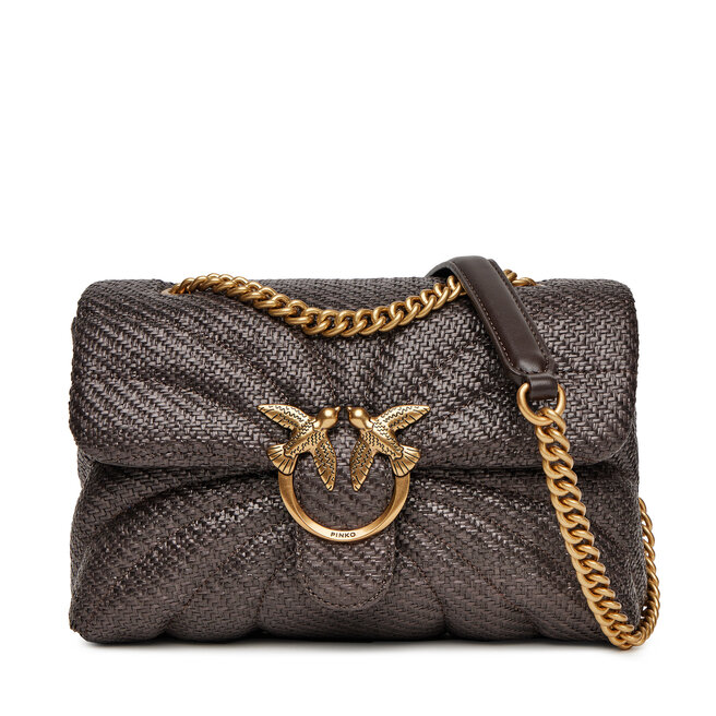 Torebka PINKO Love Puff Classic Cl PE 25 PLTT 100038 - Brązowy