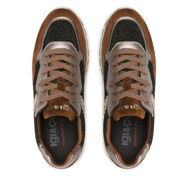 IGI & CO Sneaker Nappaleder Sneaker, Absatzhöhe: 3,5 Cm