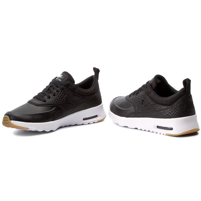 Batai Nike Wmns Nike Air Max Thea Prm 616723 017 Black/Black Gum/Yellow  White • Www.eavalyne.lt