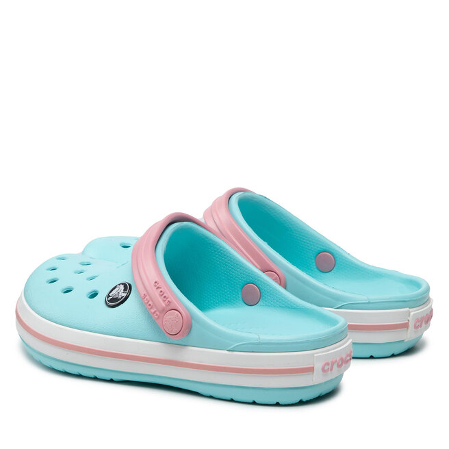 Crocs Papucs Crocs Crocband Clog K 207006 Ice Blue/White