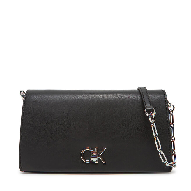 Torebka Calvin Klein Re-Lock Mini Conv - Czarny