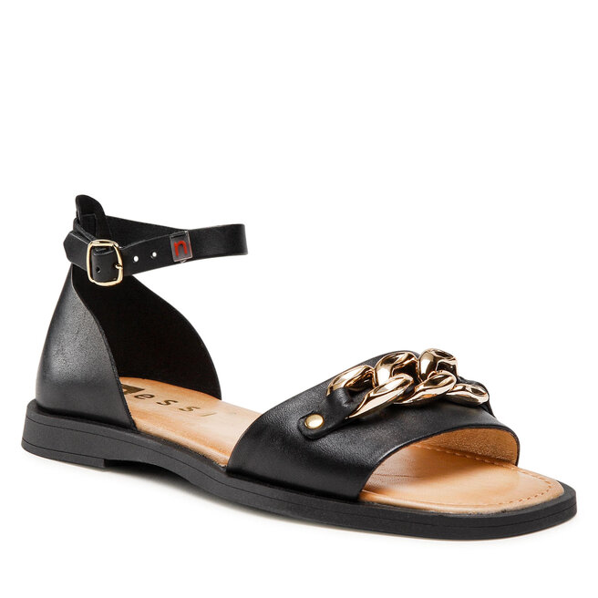 Sandale Nessi 22185 Czarny/Czarny