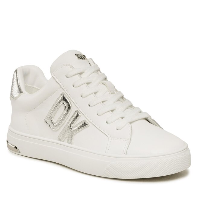 Sneakersy DKNY Abeni Lace Up Sneaker - Biały
