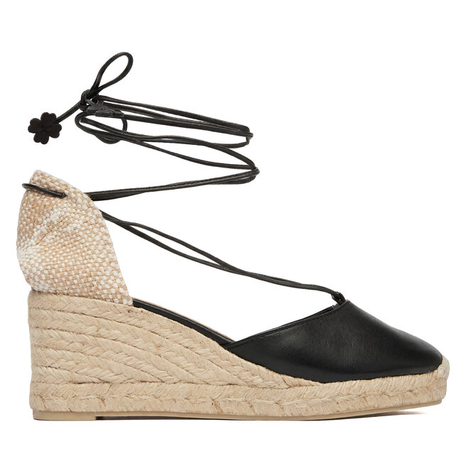 Espadryle Castañer Joyce/8ED/291 26078 Czarny - kobiece
