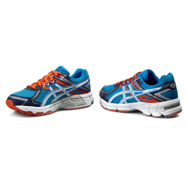 Batai Asics GT-1000 2 GS C349N Blue/White/Orange • Www.eavalyne.lt