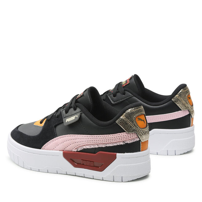 Puma Sneakersy Puma Cali Dream Boho Glam Jr 386070 01 Blk/Almondblossom/Intensered
