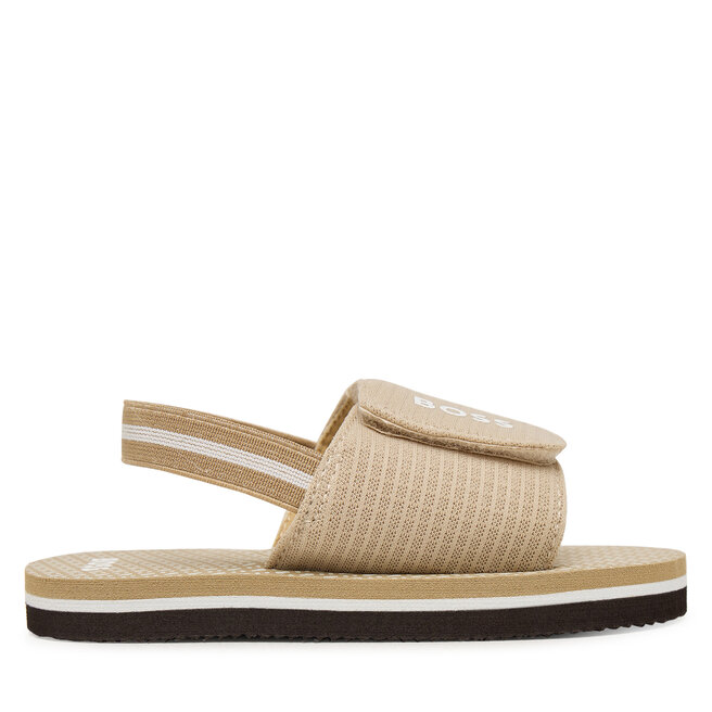 Sandały BOSS J52820 S Beżowy - chłopięce