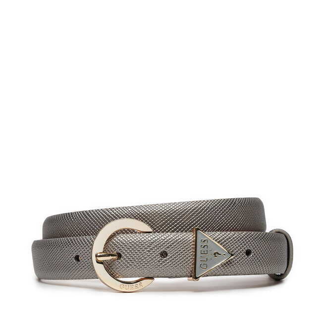 Pasek Damski Guess Noelle (ZG) Belts BW9071 - Srebrny