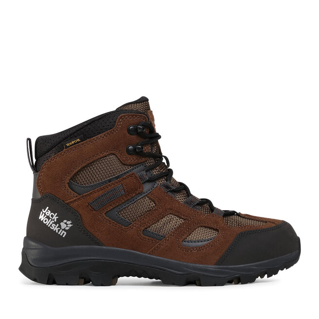 Trekkingi Jack Wolfskin Vojo 3 Texapore Mid M - Brązowy