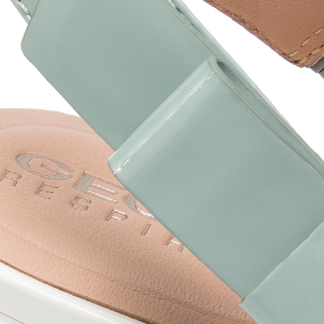 Geox Sandale Geox D Elisangel M.A D92BWA 00766 C0464 Lt Green/White