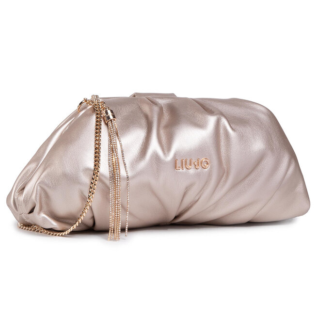 Geantă Liu Jo S Pochette AA1216 E0001 Light Gold 90048 90048 imagine noua gjx.ro