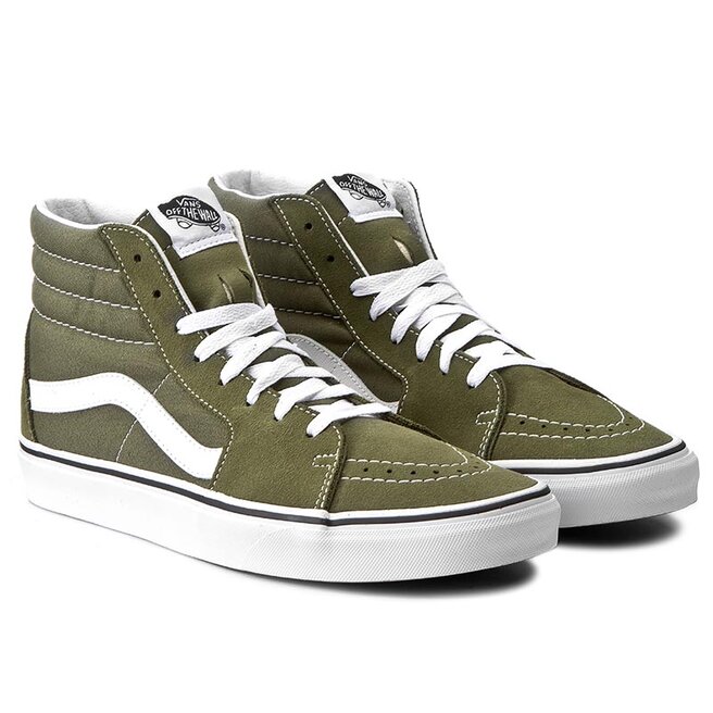 vans sk8 hi winter moss