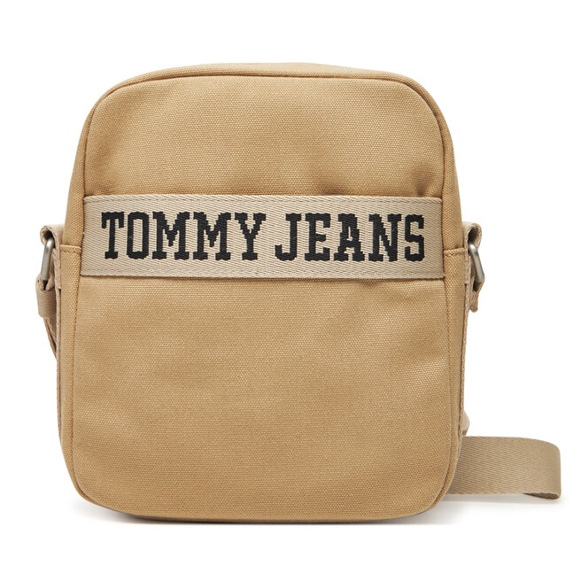 Saszetka Tommy Jeans Retro Cool Reporter - Beżowy